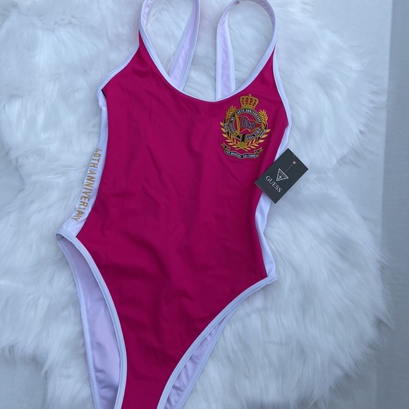 New GUESS Eco One-Piece Swimsuit SZ S - Picture 7 of 12